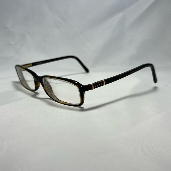 Prada Classic Tortoise Rectangle Eyeglasses - Frames Only - Picture 7 of 8